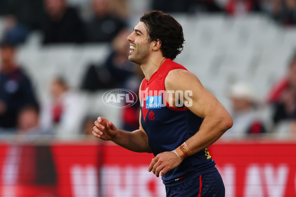 AFL 2025 Round 22 - Melbourne v Western Bulldogs - A-61273375