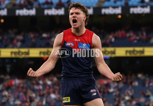 AFL 2025 Round 22 - Melbourne v Western Bulldogs - A-61273405
