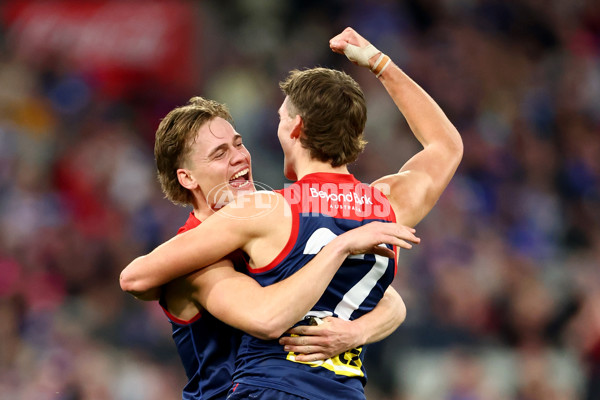 AFL 2025 Round 22 - Melbourne v Western Bulldogs - A-61275404