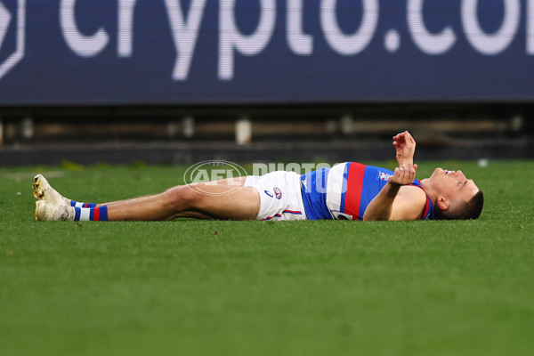 AFL 2025 Round 22 - Melbourne v Western Bulldogs - A-61275414