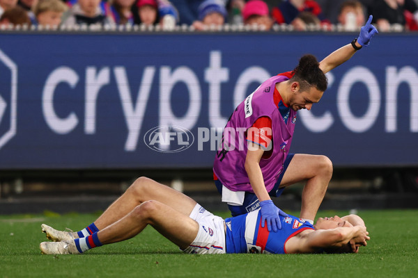 AFL 2025 Round 22 - Melbourne v Western Bulldogs - A-61275415