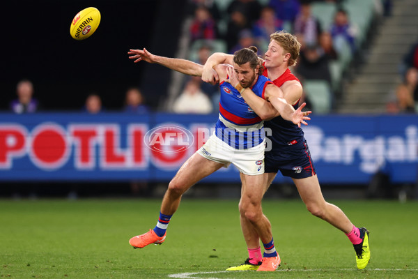 AFL 2025 Round 22 - Melbourne v Western Bulldogs - A-61275438