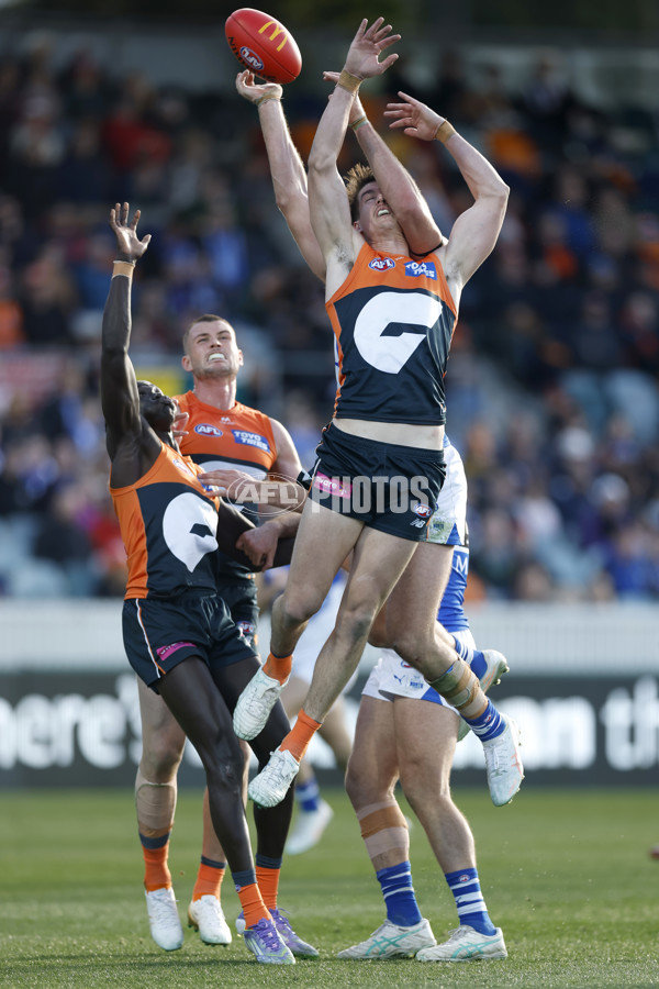 AFL 2025 Round 22 - GWS v North Melbourne - A-61275466