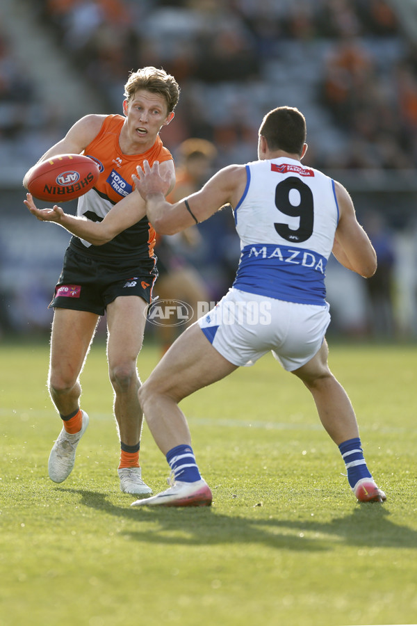 AFL 2025 Round 22 - GWS v North Melbourne - A-61275474