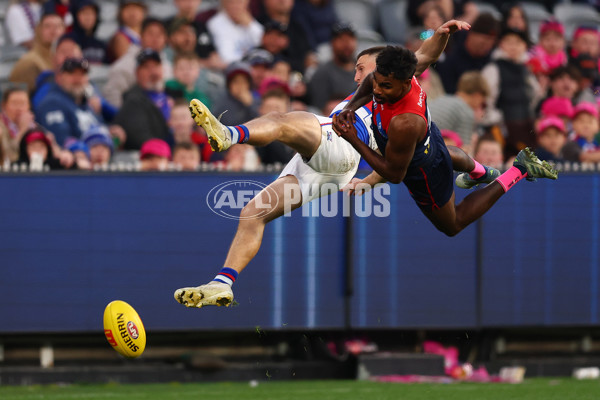 AFL 2025 Round 22 - Melbourne v Western Bulldogs - A-61276133