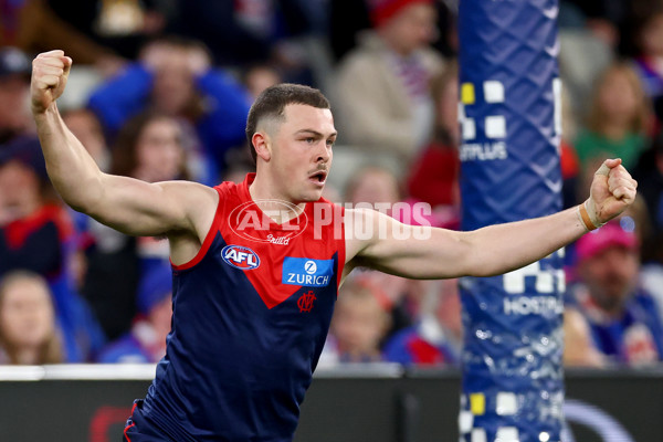 AFL 2025 Round 22 - Melbourne v Western Bulldogs - A-61276134