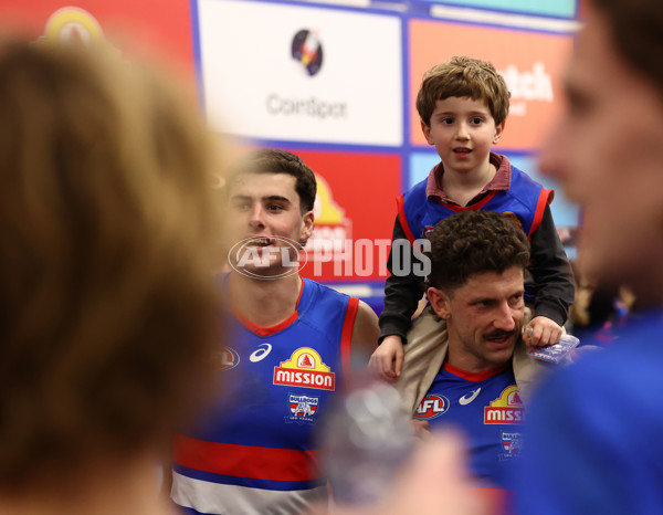 AFL 2025 Round 22 - Melbourne v Western Bulldogs - A-61278335