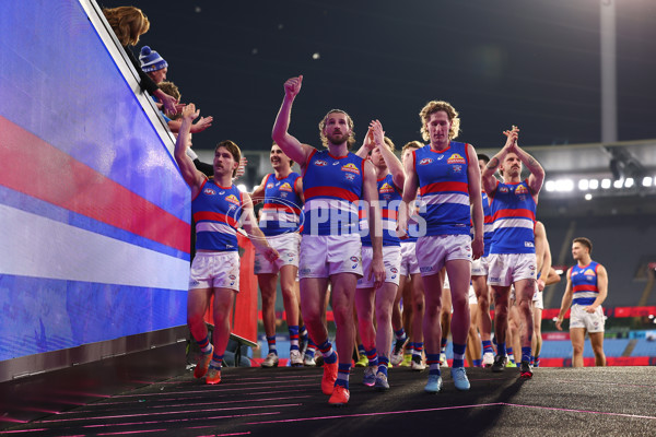 AFL 2025 Round 22 - Melbourne v Western Bulldogs - A-61278362