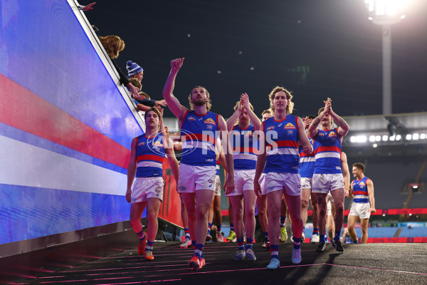AFL 2025 Round 22 - Melbourne v Western Bulldogs - A-61278365
