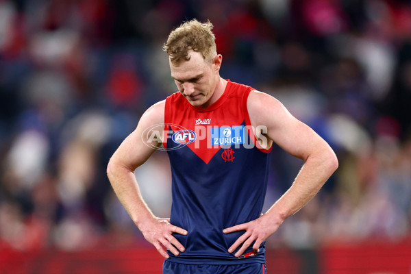 AFL 2025 Round 22 - Melbourne v Western Bulldogs - A-61278375