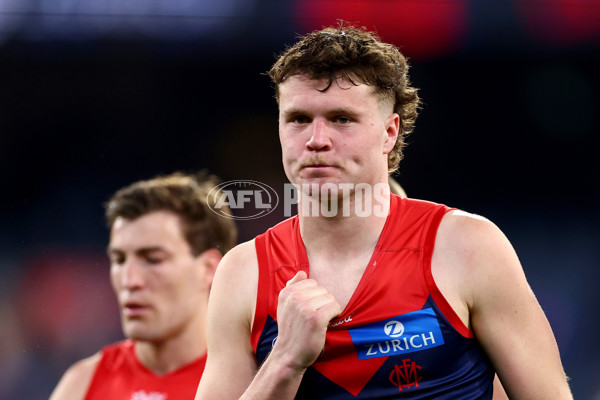 AFL 2025 Round 22 - Melbourne v Western Bulldogs - A-61278380