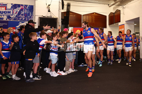 AFL 2025 Round 22 - Melbourne v Western Bulldogs - A-61278381