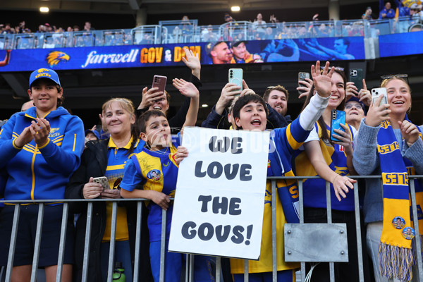 AFL 2025 Round 22 - West Coast v Adelaide - A-61278411