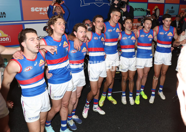 AFL 2025 Round 22 - Melbourne v Western Bulldogs - A-61278735
