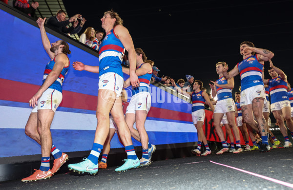 AFL 2025 Round 22 - Melbourne v Western Bulldogs - A-61278736