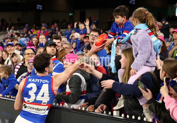 AFL 2025 Round 22 - Melbourne v Western Bulldogs - A-61278737