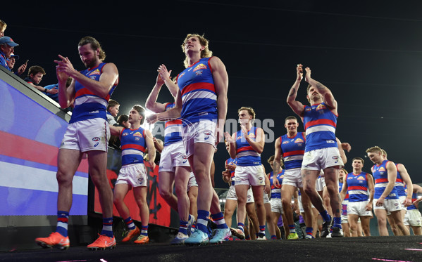 AFL 2025 Round 22 - Melbourne v Western Bulldogs - A-61278739