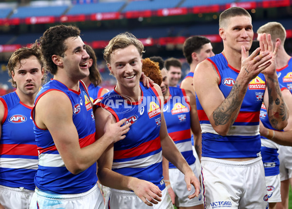 AFL 2025 Round 22 - Melbourne v Western Bulldogs - A-61278764
