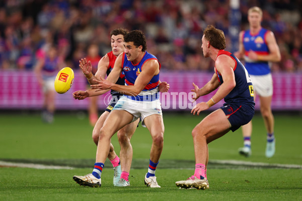 AFL 2025 Round 22 - Melbourne v Western Bulldogs - A-61281350