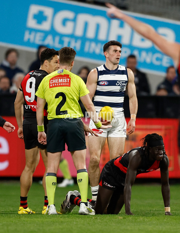 AFL 2025 Round 22 - Geelong v Essendon - A-61286609