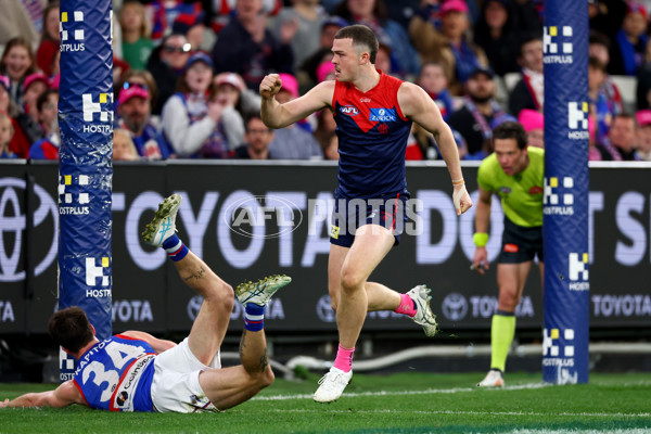 AFL 2025 Round 22 - Melbourne v Western Bulldogs - A-61286905
