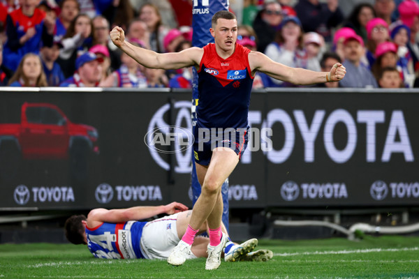 AFL 2025 Round 22 - Melbourne v Western Bulldogs - A-61286906