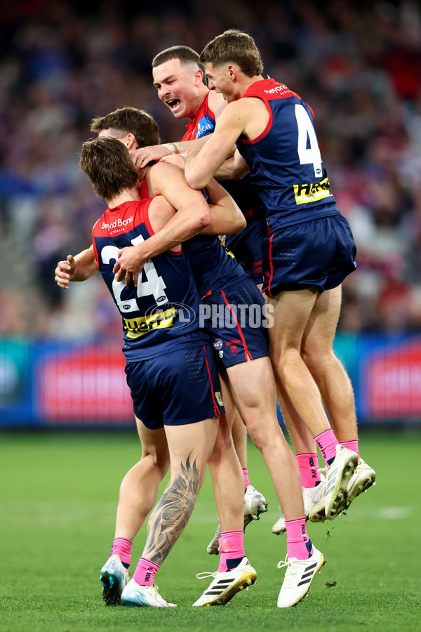 AFL 2025 Round 22 - Melbourne v Western Bulldogs - A-61286910