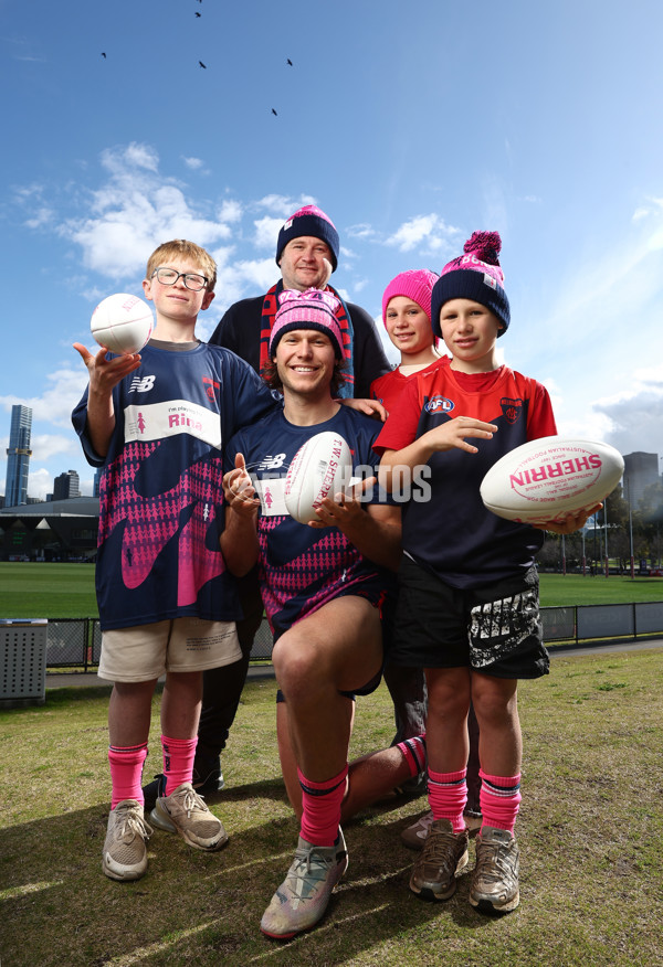 AFL 2025 Media - Breast Cancer Network Australia and Melbourne Football Club Media Opportunity - A-61290087