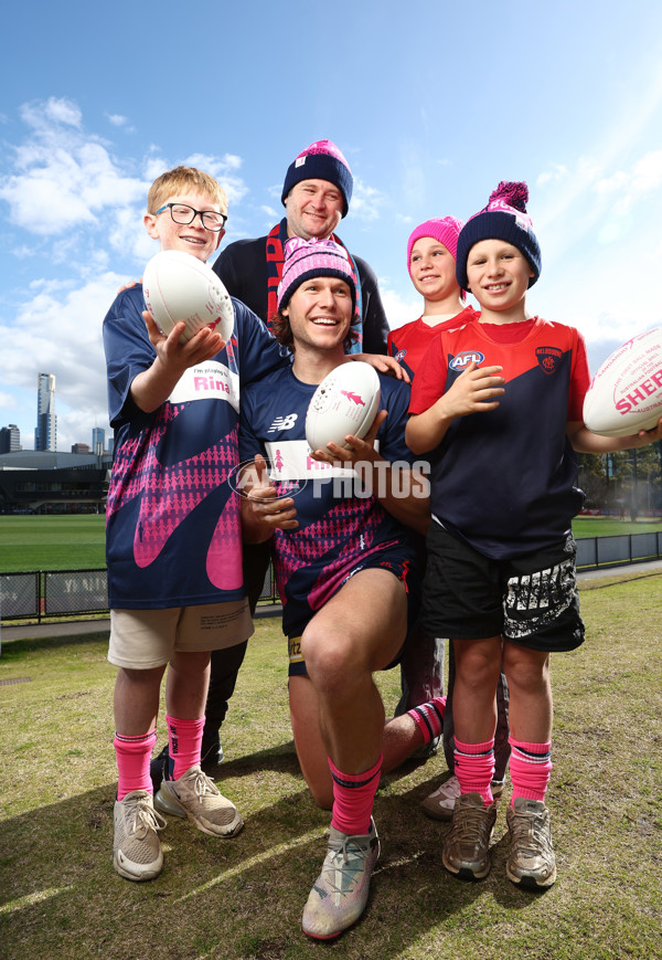 AFL 2025 Media - Breast Cancer Network Australia and Melbourne Football Club Media Opportunity - A-61290091