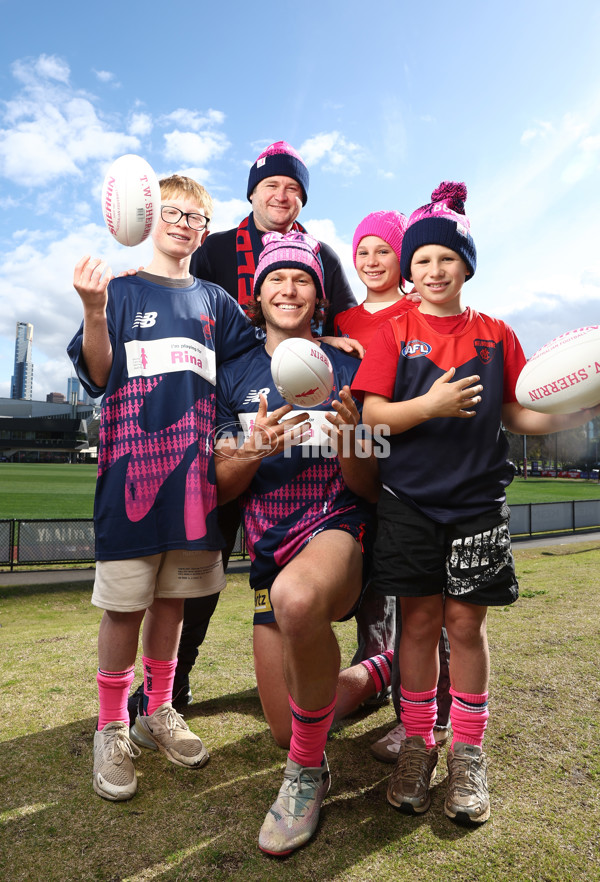 AFL 2025 Media - Breast Cancer Network Australia and Melbourne Football Club Media Opportunity - A-61290094