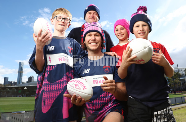 AFL 2025 Media - Breast Cancer Network Australia and Melbourne Football Club Media Opportunity - A-61290696