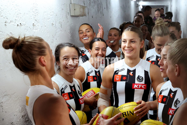 AFLW 2025 Round 01 - Carlton v Collingwood - A-61327297