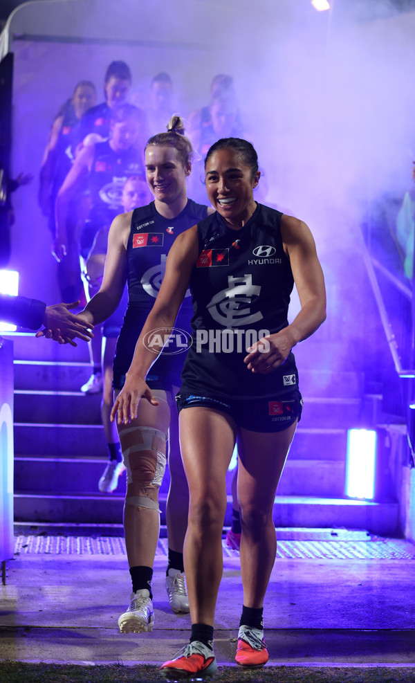AFLW 2025 Round 01 - Carlton v Collingwood - A-61328278