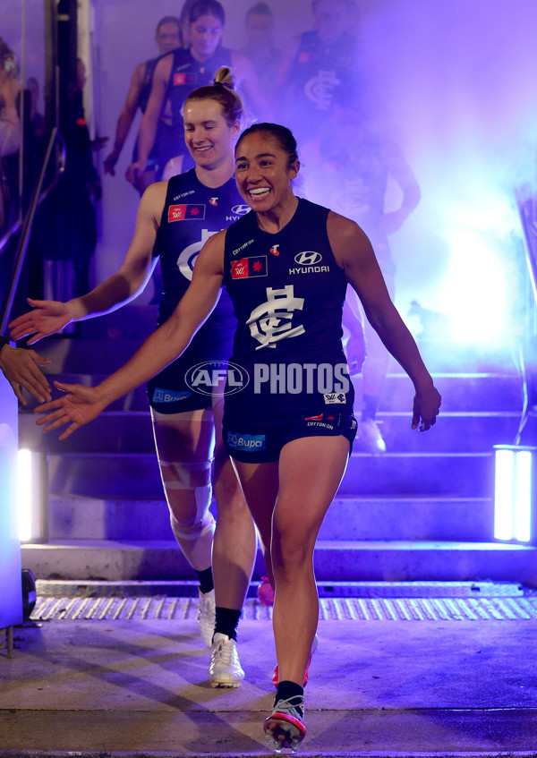 AFLW 2025 Round 01 - Carlton v Collingwood - A-61328285