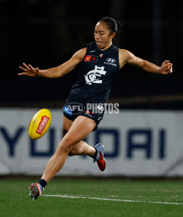 AFLW 2025 Round 01 - Carlton v Collingwood - A-61328309