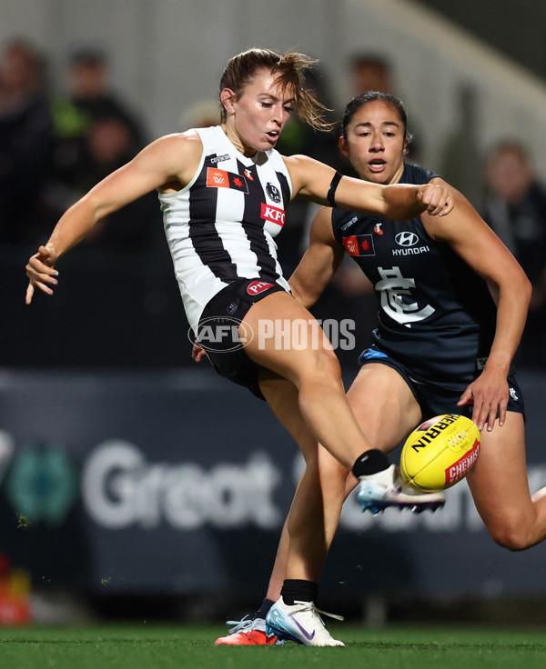 AFLW 2025 Round 01 - Carlton v Collingwood - A-61331152