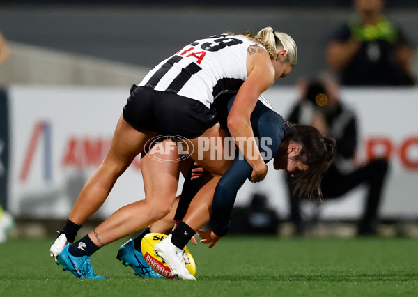 AFLW 2025 Round 01 - Carlton v Collingwood - A-61331164