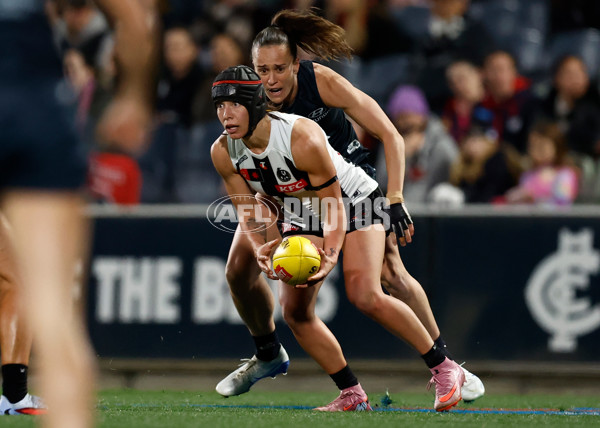 AFLW 2025 Round 01 - Carlton v Collingwood - A-61331238