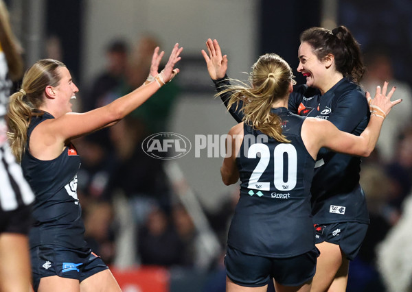 AFLW 2025 Round 01 - Carlton v Collingwood - A-61334097