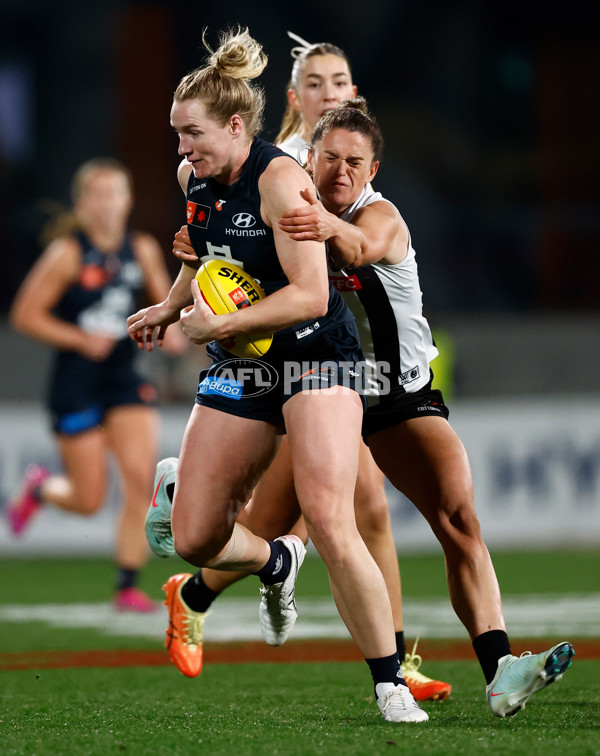 AFLW 2025 Round 01 - Carlton v Collingwood - A-61337208
