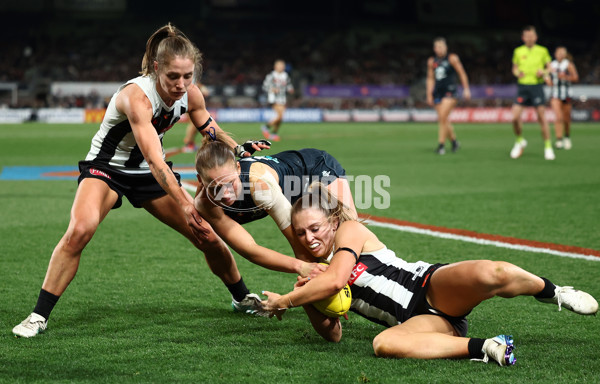 AFLW 2025 Round 01 - Carlton v Collingwood - A-61337213