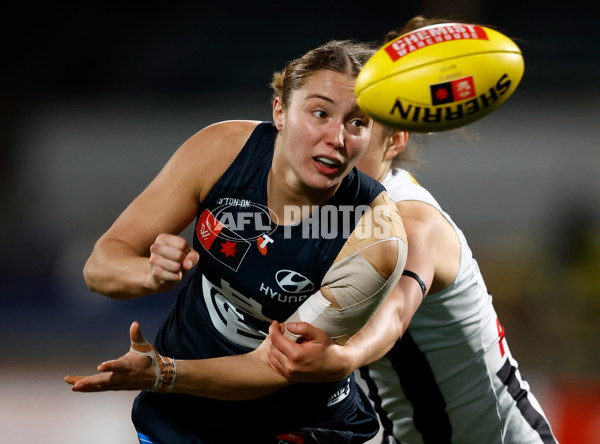 AFLW 2025 Round 01 - Carlton v Collingwood - A-61337225