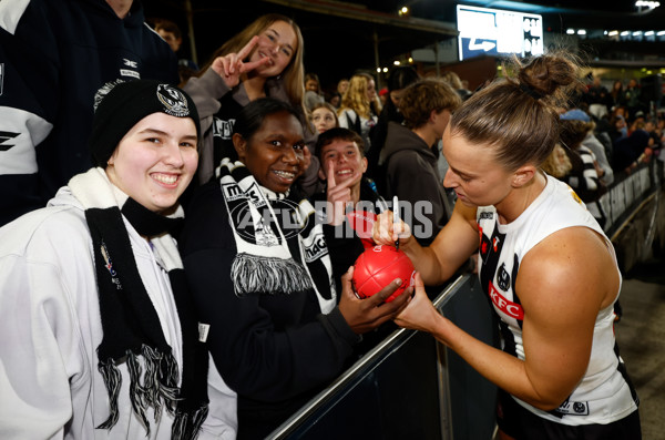 AFLW 2025 Round 01 - Carlton v Collingwood - A-61340190