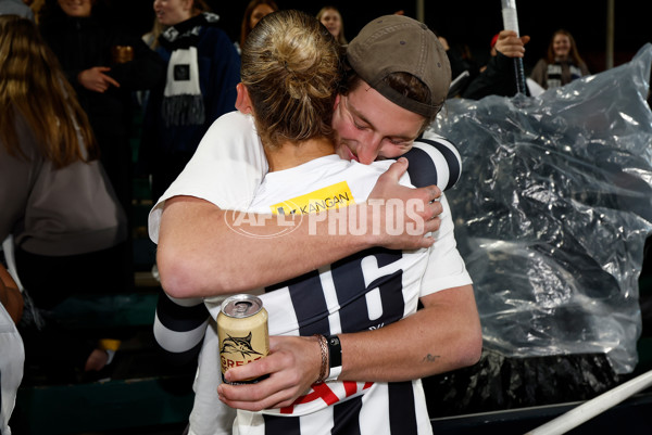 AFLW 2025 Round 01 - Carlton v Collingwood - A-61340196