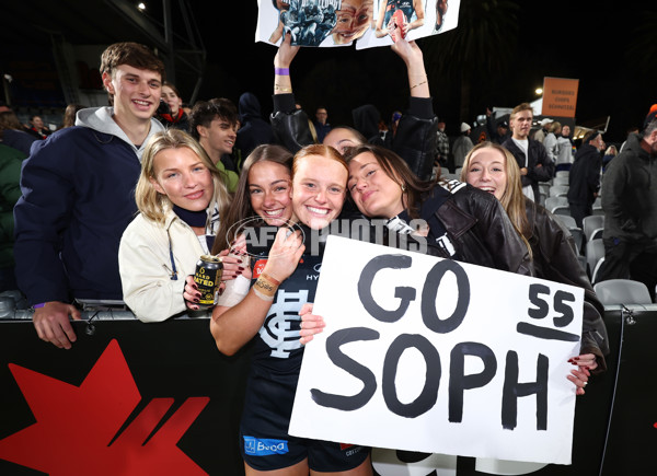 AFLW 2025 Round 01 - Carlton v Collingwood - A-61341183