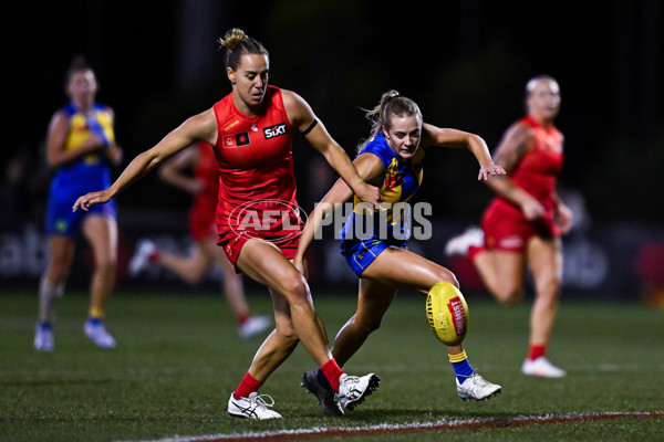 AFLW 2025 Round 01 - West Coast v Gold Coast - A-61341207
