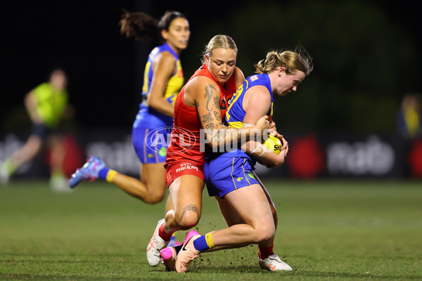 AFLW 2025 Round 01 - West Coast v Gold Coast - A-61343604