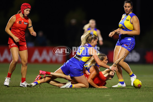 AFLW 2025 Round 01 - West Coast v Gold Coast - A-61343632