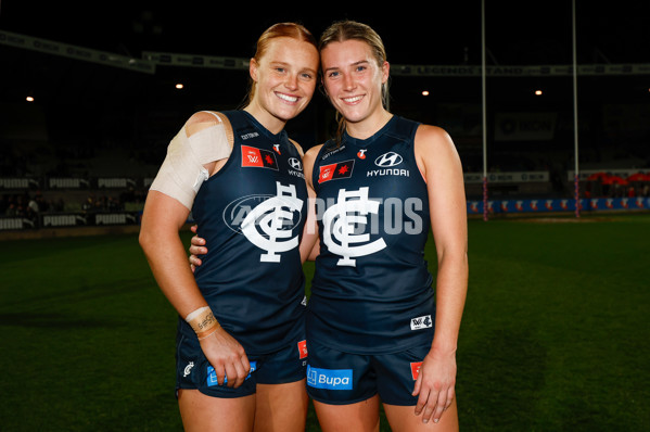 AFLW 2025 Round 01 - Carlton v Collingwood - A-61344269