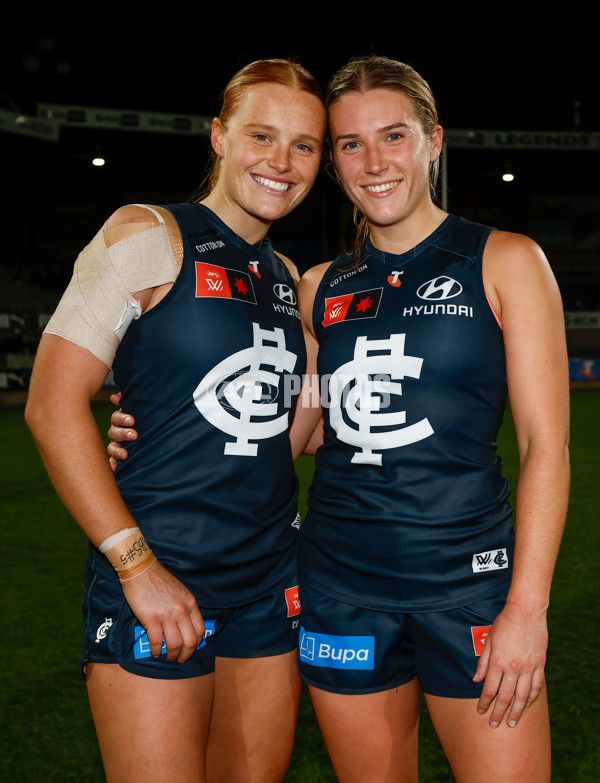 AFLW 2025 Round 01 - Carlton v Collingwood - A-61344270